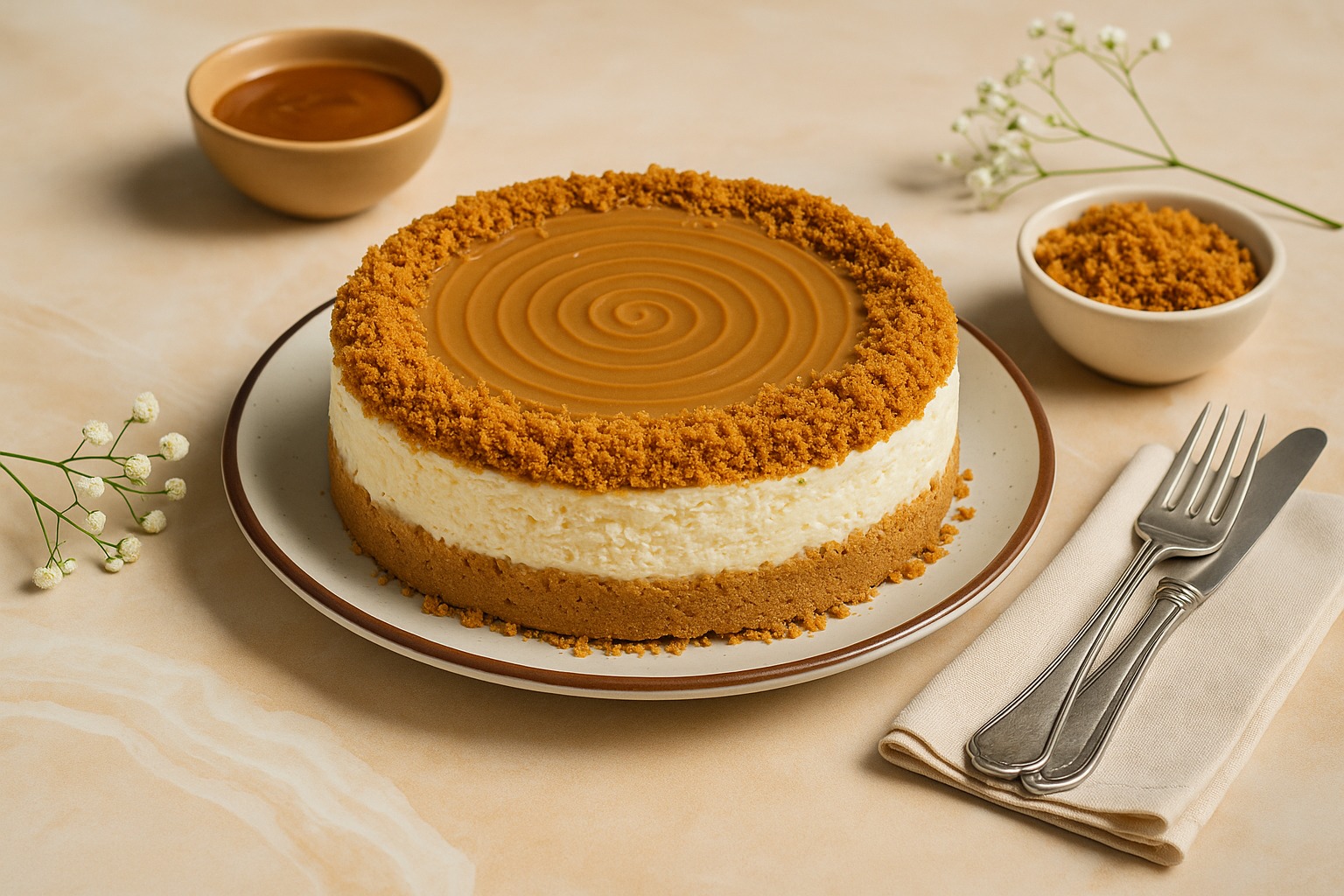 Biscoff cheesecake - 500g