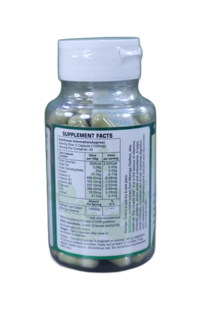 Moringa Capsules view 2