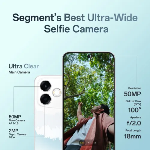 OPPO f33 pro 5G (Misty Forest, 8GB RAM, 256GB Storage) view 2