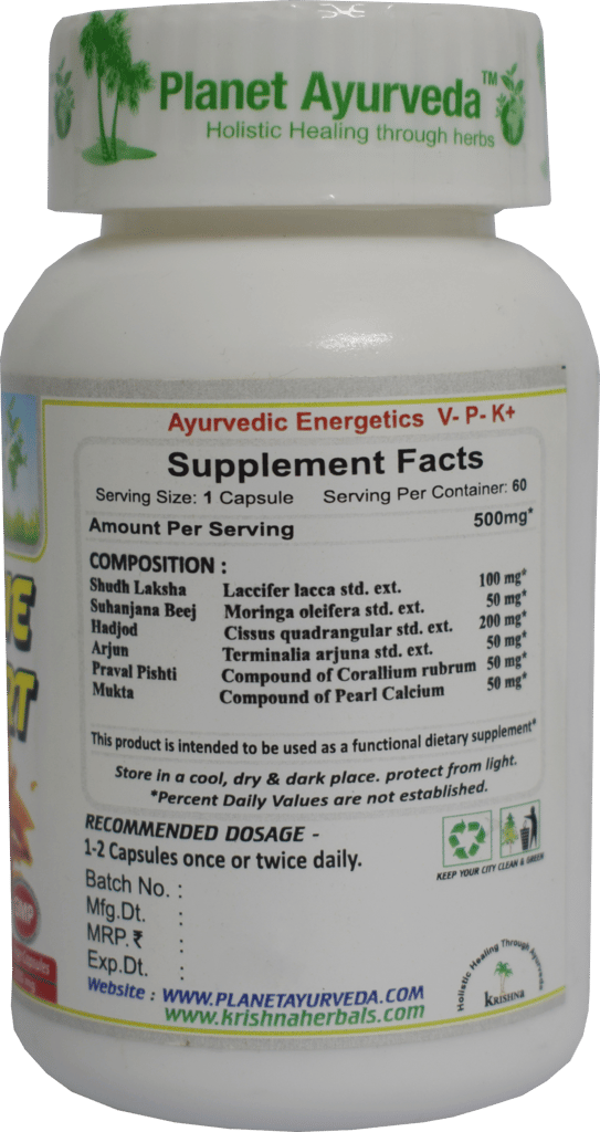 Planet Ayurveda Bone Support - 60 Capsules view 2