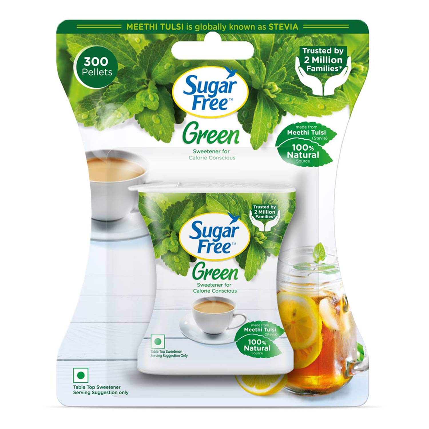 Sugar Free Green Stevia 100 Pellets