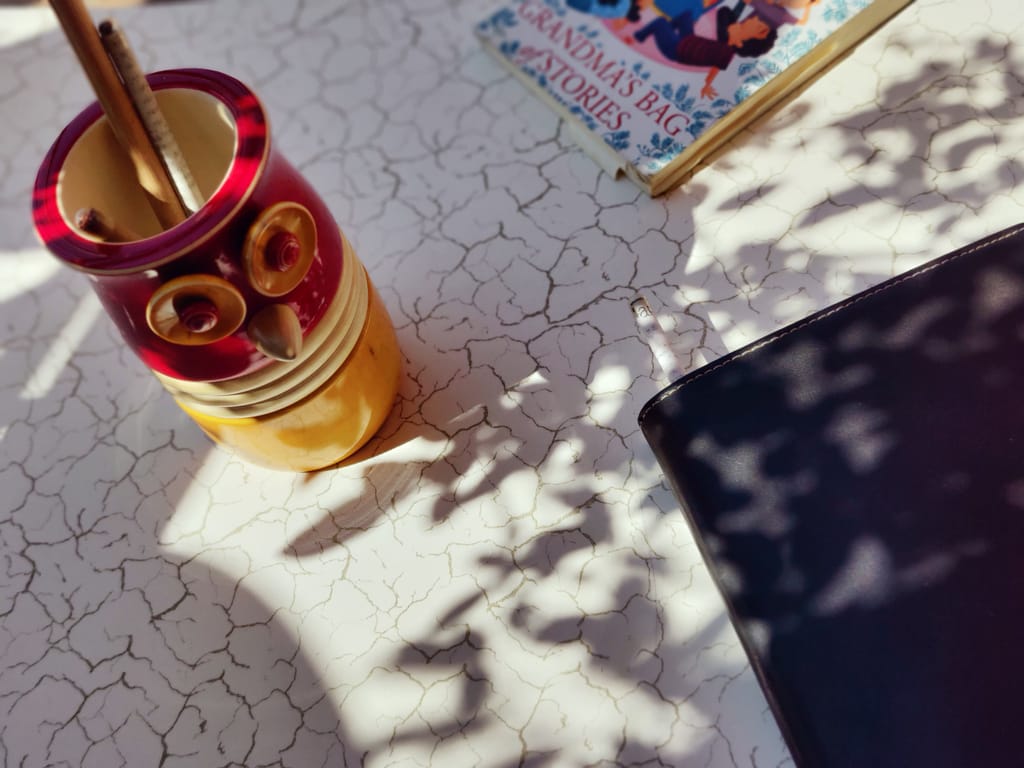 HANDPAINTED WOODEN OWL view 2