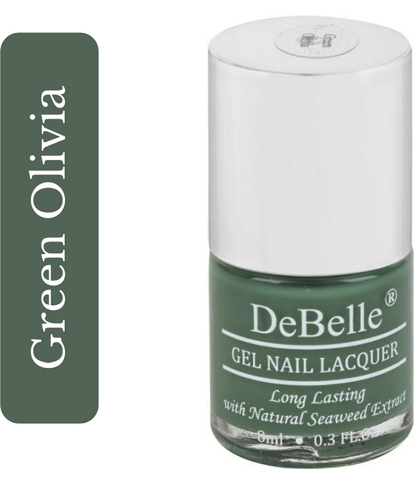 DeBelle Green Olivia Glossy Nail Polish 8 ( Pack of 1 ) view 2