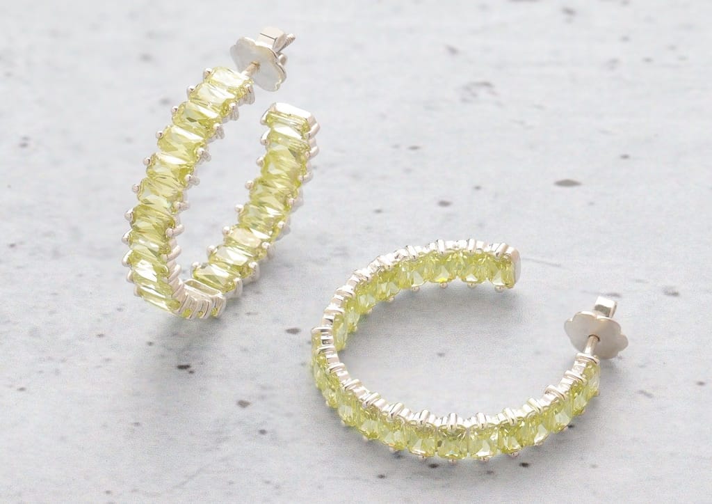 Irise Hoop Earring - Pastel Colours view 2