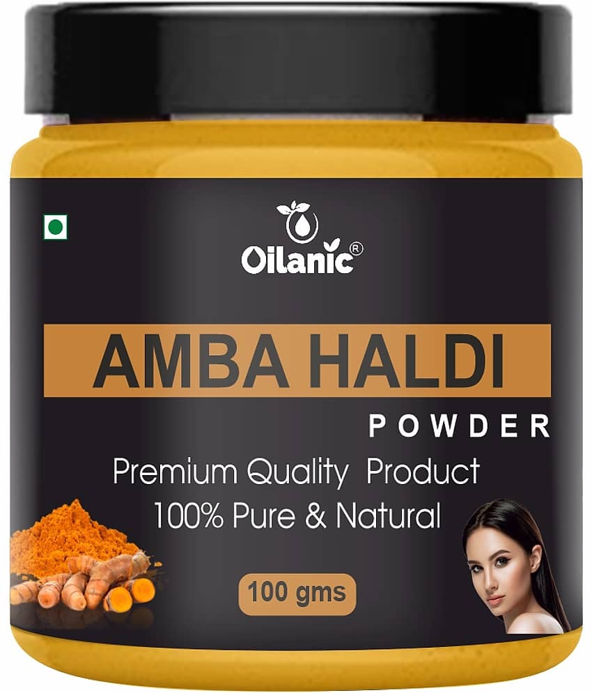 Oilanic Natural Amba Haldi Powder For Haircare Face Mask Masks 100 gm