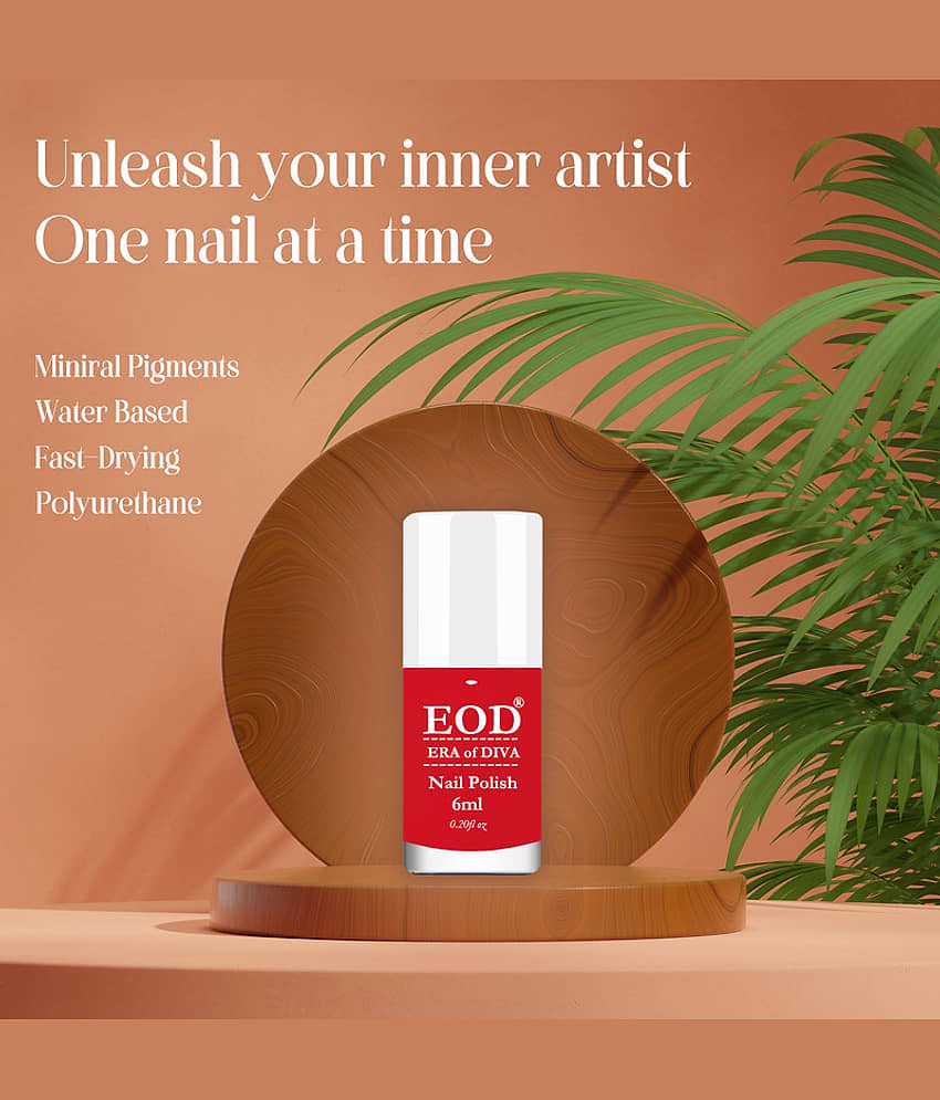 EOD Glossy Trendy Nail Polish Set, Multi Colour, 6ml each (Pack of 12) view 2