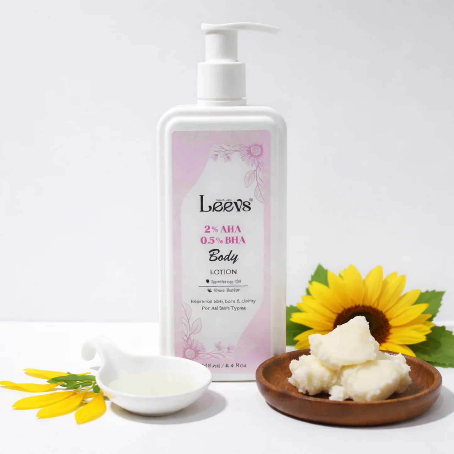 Leevs 2% AHA 0.5% BHA Body Lotion - 250ml