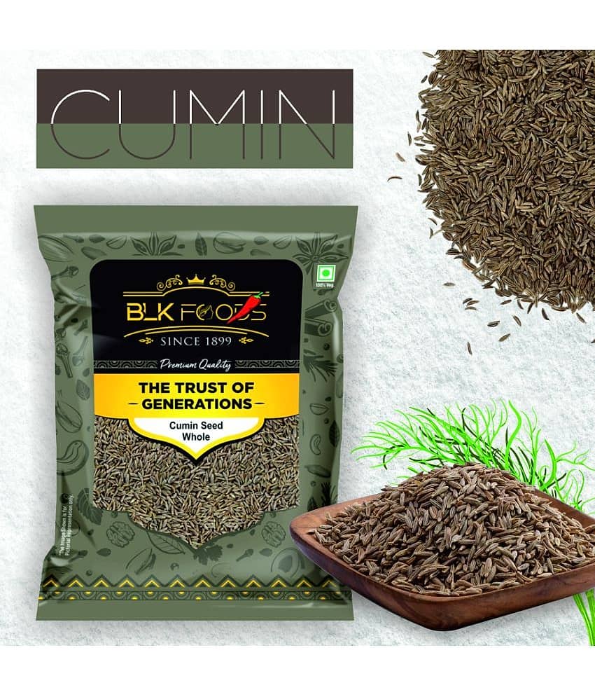 BLK FOODS Daily Cumin Seed Whole (Jeera sabut) 1000g (5 X 200g) 1000 gm Pack of 5 view 2
