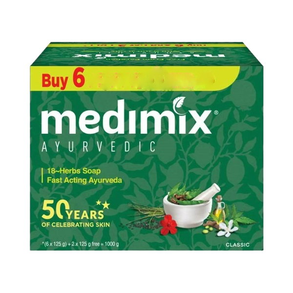 Medimix Ayurvedic Soap 6 Pcs