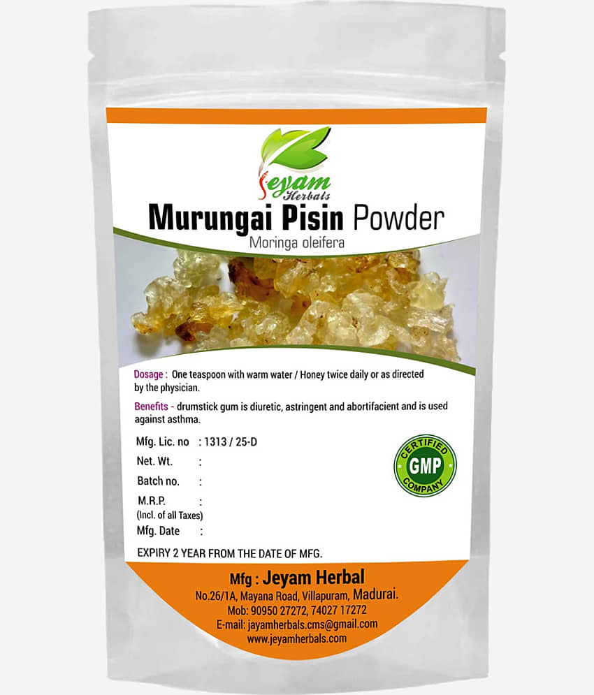 Jeyam Herbals Murungai Pisin Powder,Moringa Gum Powder Powder 100 Gm