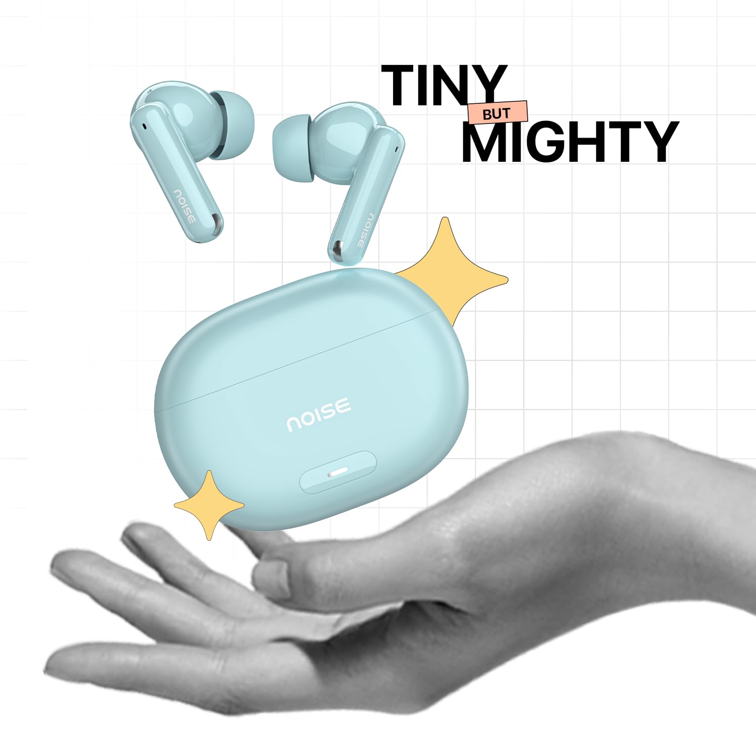 Noise Newly Launched Buds Nuvo in-Ear Truly Wireless Earbuds with 40H of Playtime, Quad mic ENC, Dual Device Pairing, 12mm Driver, BT v5.3 (Jet Black) view 2
