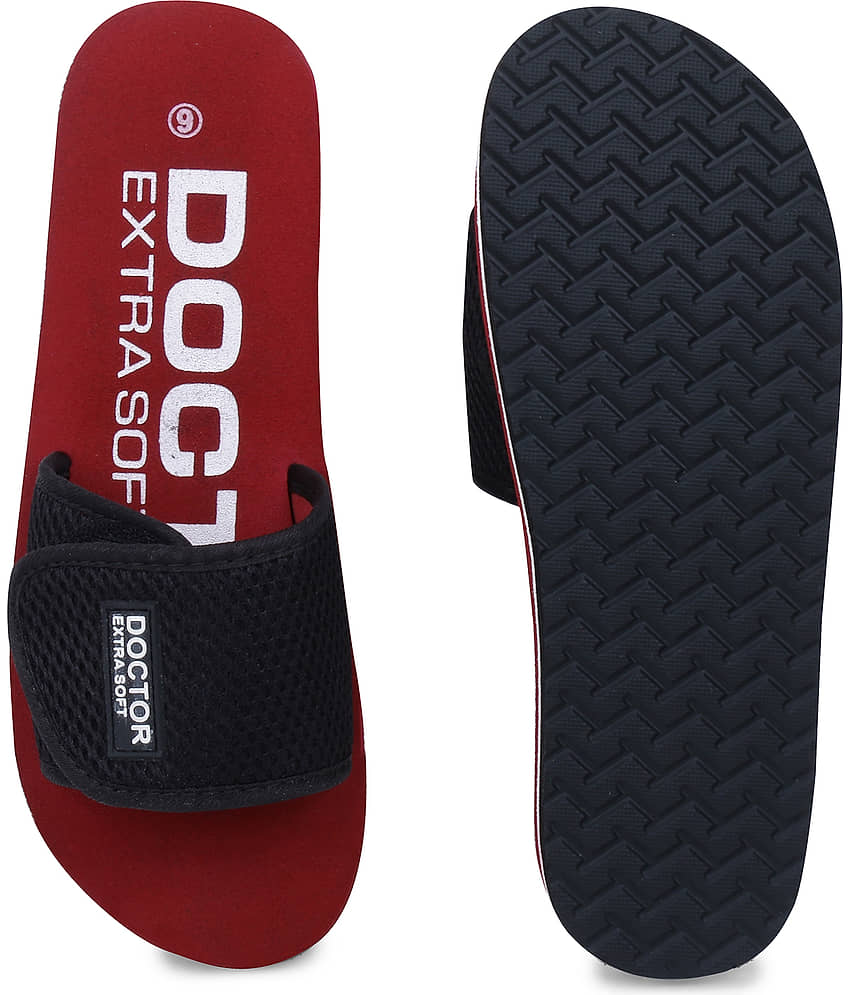 DOCTOR EXTRA SOFT - Navy Women's Slide Flip flop view 2