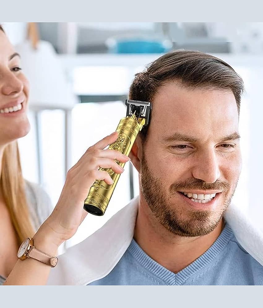 Gatih Trimmer Gold Cordless Beard Trimmer With 120 minutes Runtime view 2