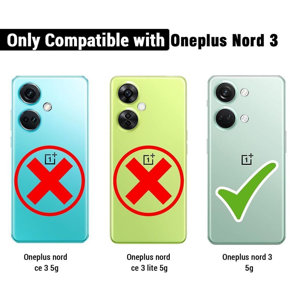 LIRAMARK Liquid Silicone Soft Back Cover Case for Oneplus Nord 3 5G view 2