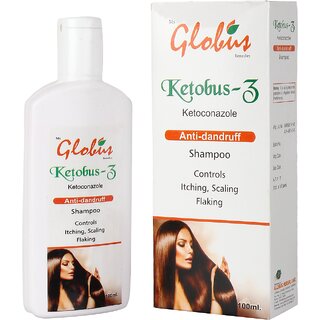 (Combo of 3) | Globus Ketobus-Z Anti-Dandruff Shampoo & CareVeda Secret Crush Body Mist & Globus Naturals Charcoal Peel Off Mask view 2