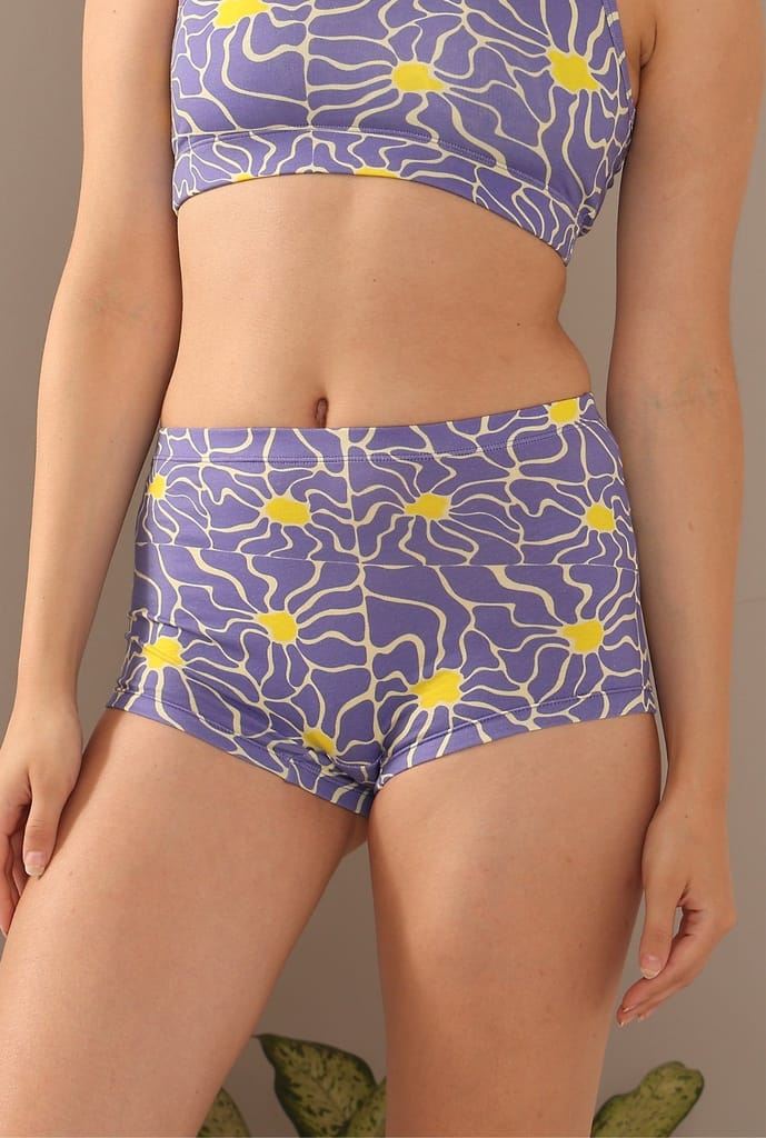 MOSAIC HUE BOY SHORTS view 2