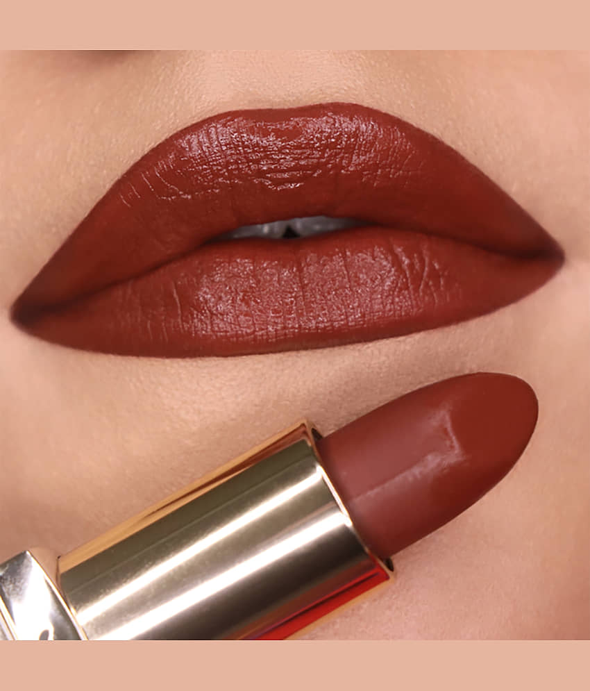 Iba Pure Lips Long Stay Matte Lipstick M02 Mocha Shot, 4g , Highly Pigmentated , Long Lasting,(Pack of 1) view 2