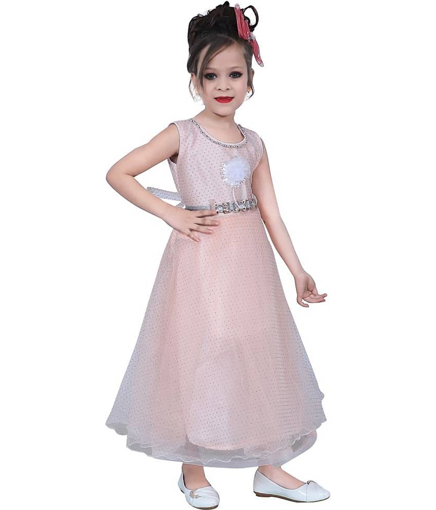 Arshia Fashions Net For Girls ( Pack of 1 , Blue ) view 2