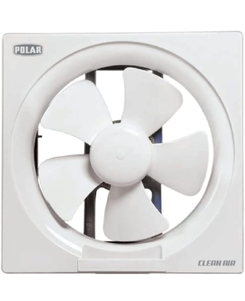 POLAR Clean Air Passion 150mm Plastic Ventilating Fan | RPM : 1350 | Watt : 33 | Air Delivery : 300