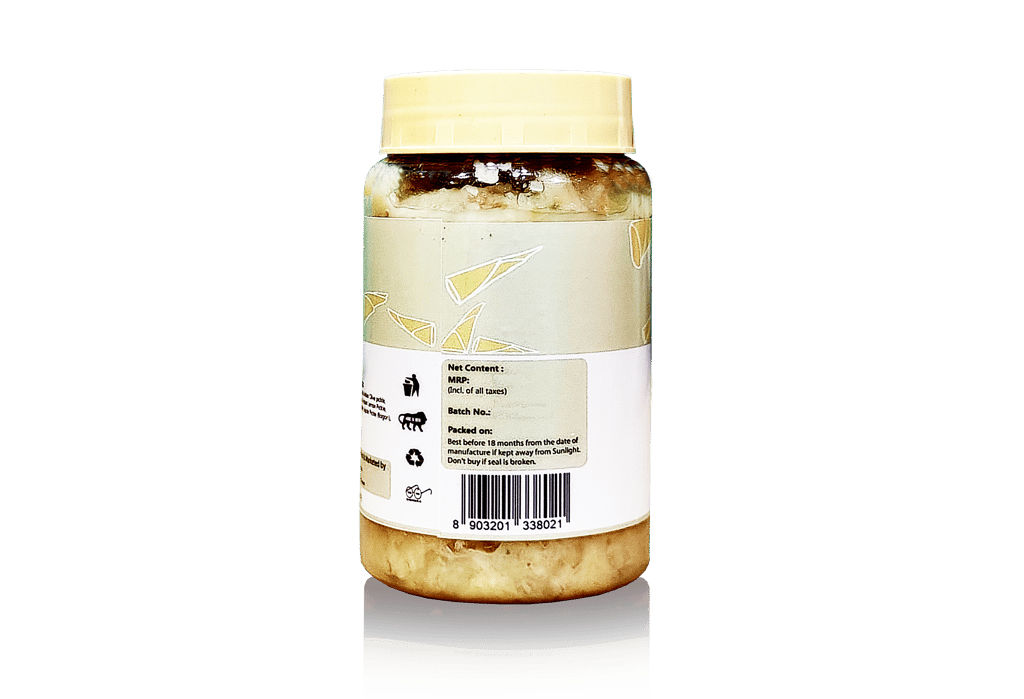 Kuhi's Bamboo Shoot (Raw) Baas Ka Achaar | No Preservatives | Homemade FERMENTED Pickle (250 GMS) view 2
