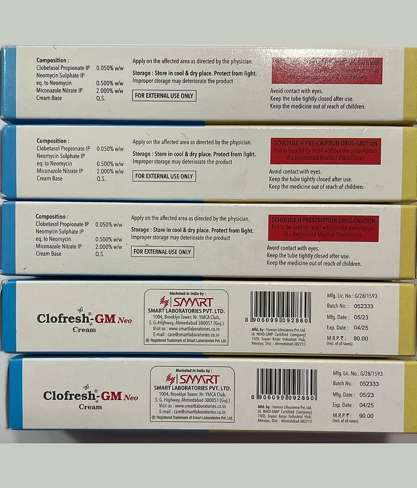 Clofresh -Gm Neo Face Cream ,30 Gm each ( Pack Of 5) view 2