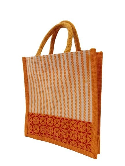 JUTE LUNCH BAG view 2