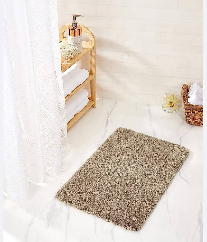 PEQURA Beige Runner Single Cotton Abstract Other Sizes Ft