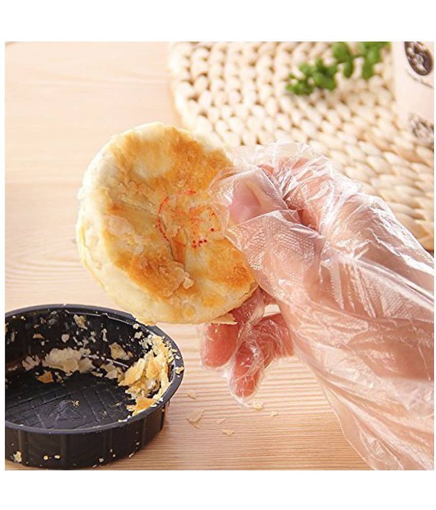Buzz Anti Becterial Plastic Universal Size Cleaning Glove view 2