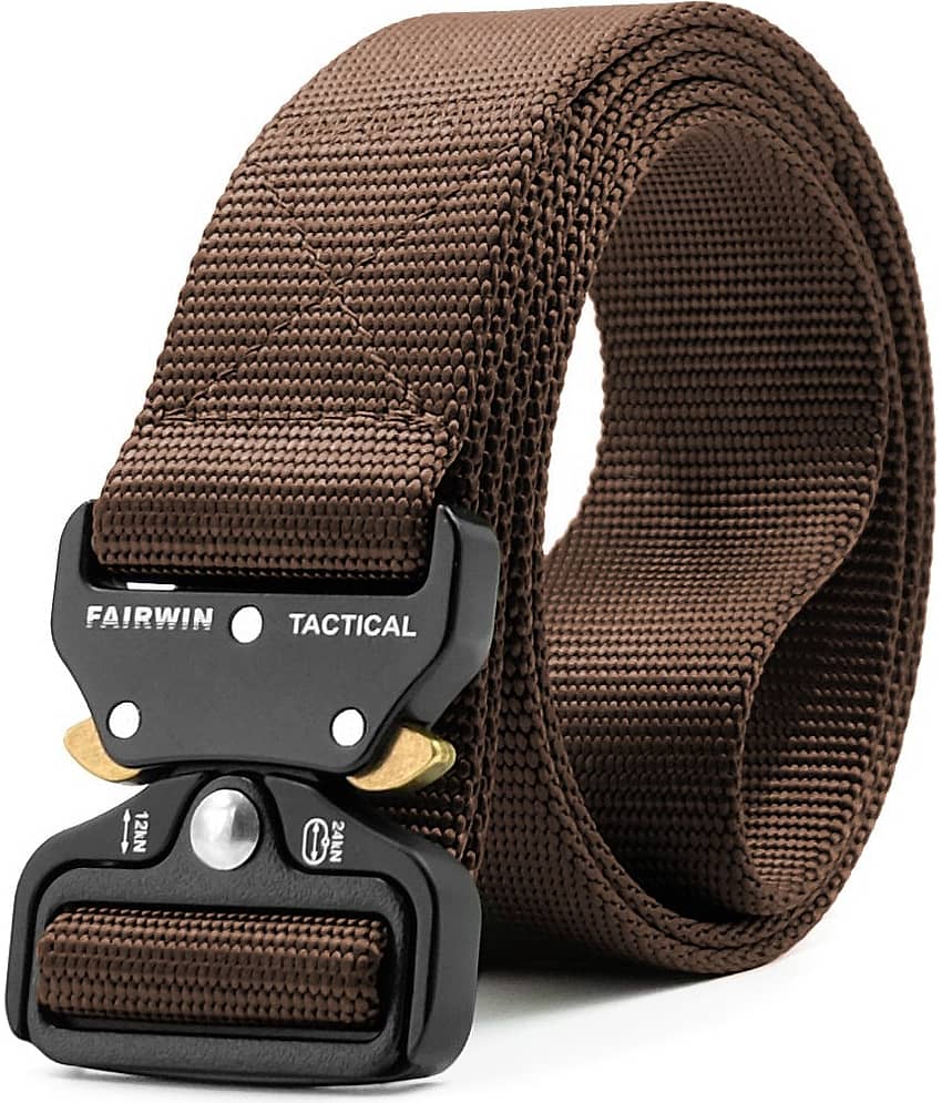 Zoro - Brown Nylon Men's Casual Belt ( Pack of 1 )