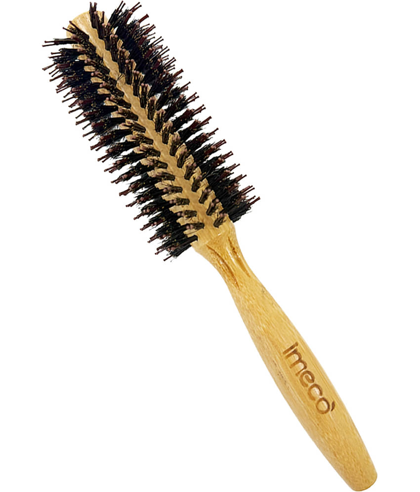 IMECO Round barrel brush For All Hair Types ( Pack of 1 )