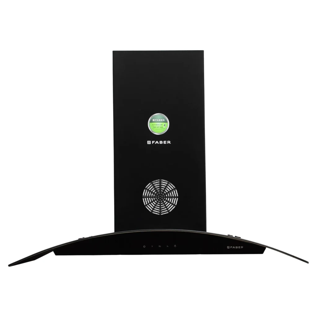 Faber Chimney Hood Feel 3D Plus Max T2S2 BK TC 90