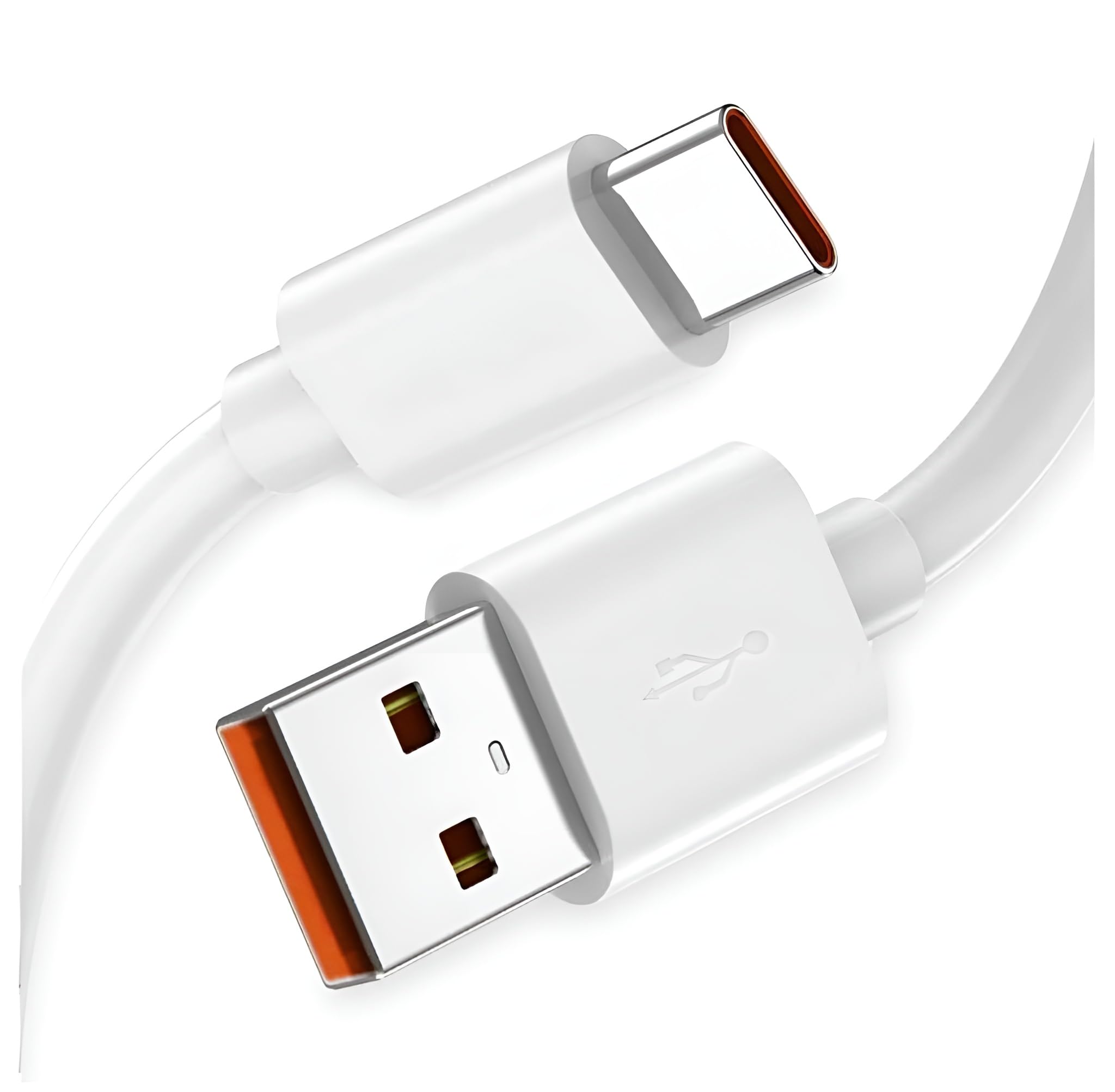 Origin Xiaomi 67W USB C Quick Charge High Speed & Data Transfer Cable 7Amp for Redmi Note 15 Ultra/Redmi Note 14 Pro+/14/14C/13/12/A5/Laptop, Smartphone, Pad - Support 33 W Type C Turbo Charge, White