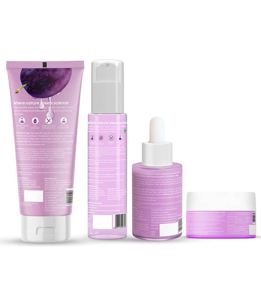 Plix Jamun Active Acne Regime, Toner, Cleanser, 2% Salicylic Acid Serum & Moisturizer(Pack of 4) view 2