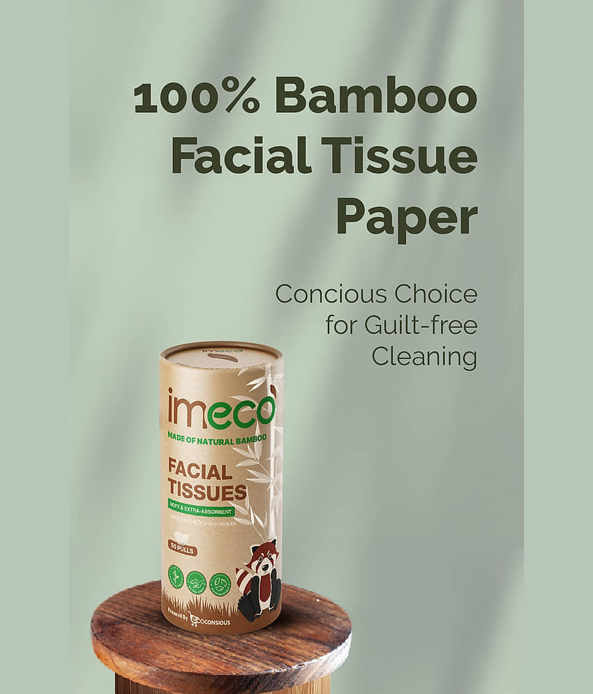 IMECO Car Tissue Dry Wipes ( 100 Pcs ) Pack of 2 view 2