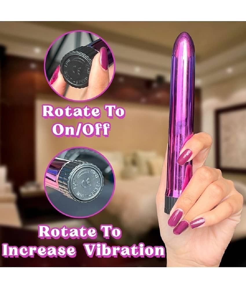 Vibrations 7 INCH BULET Manual Massager