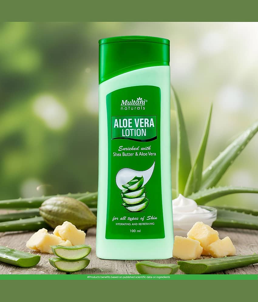 Multani Naturals Body Lotion Combo - Cocoa & Aloe Vera, Soft & Smooth Skin, 100Ml Each (Pack of 2) view 2