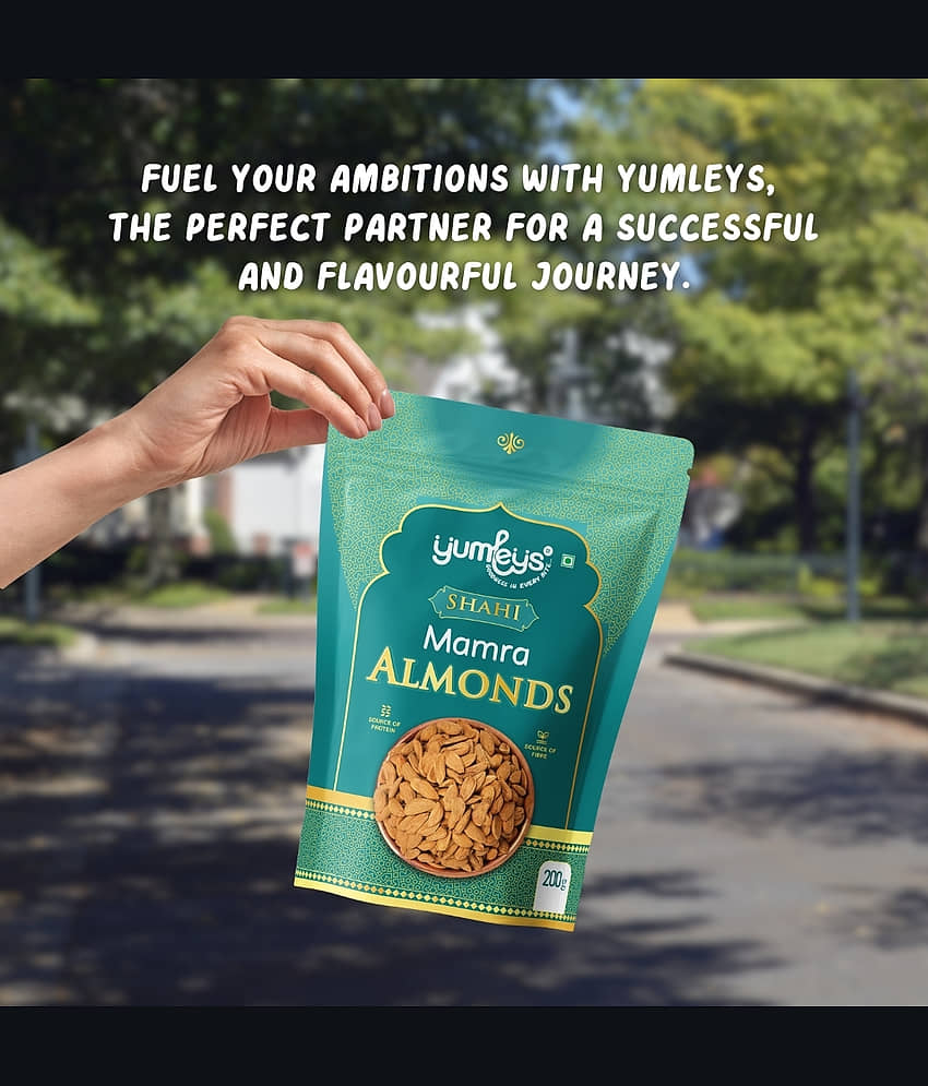 Yumleys Pure Shahi Irani Mamra Almonds 200g view 2