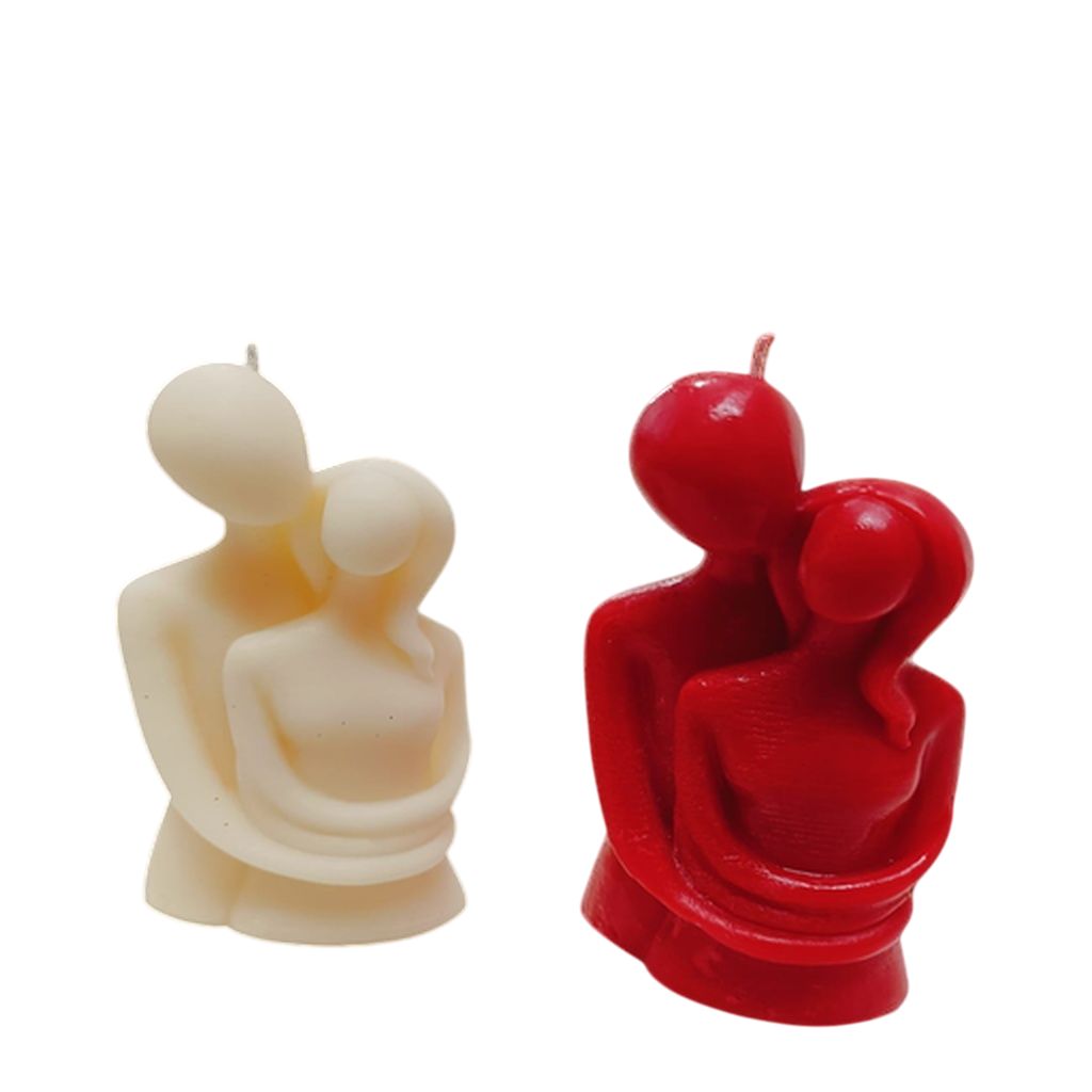 Love Birds Couple Candle - Romantic Valentine's Day Gift view 2