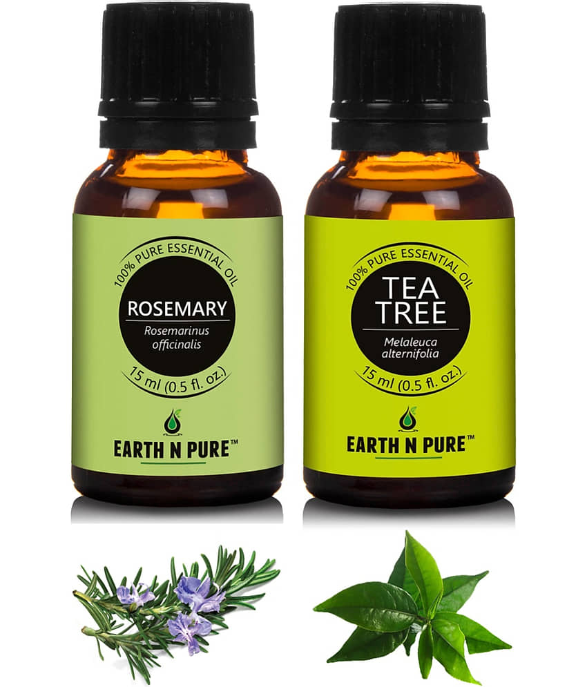 Earth N Pure - Rosemary Essential Oil 15 mL ( Pack of 2 )