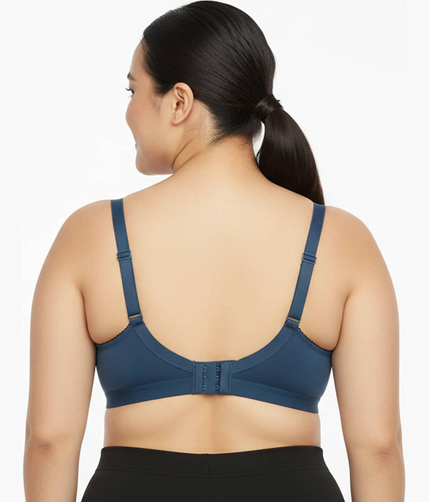 Elina Pack of 1 Cotton Non Padded Minimizer Bra For Women ( Green ) view 2