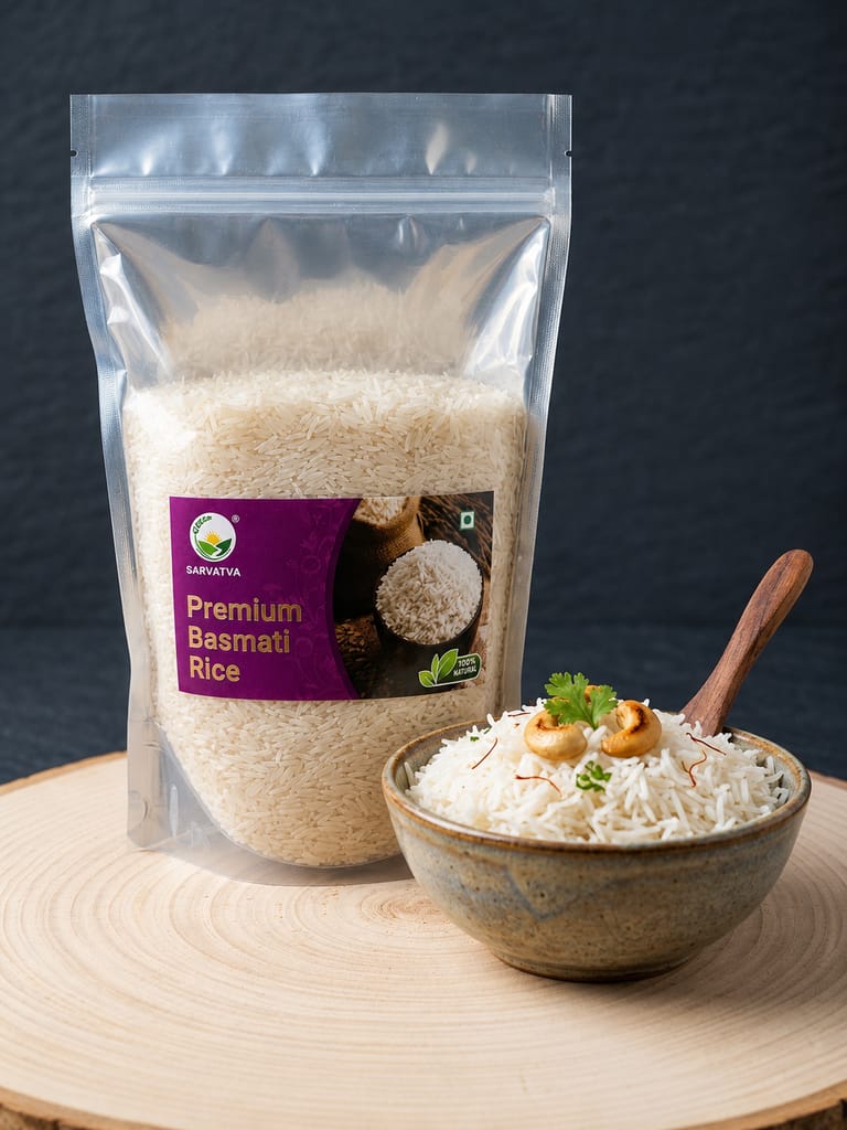 SARVATVA Premium Basmati Rice - 500g