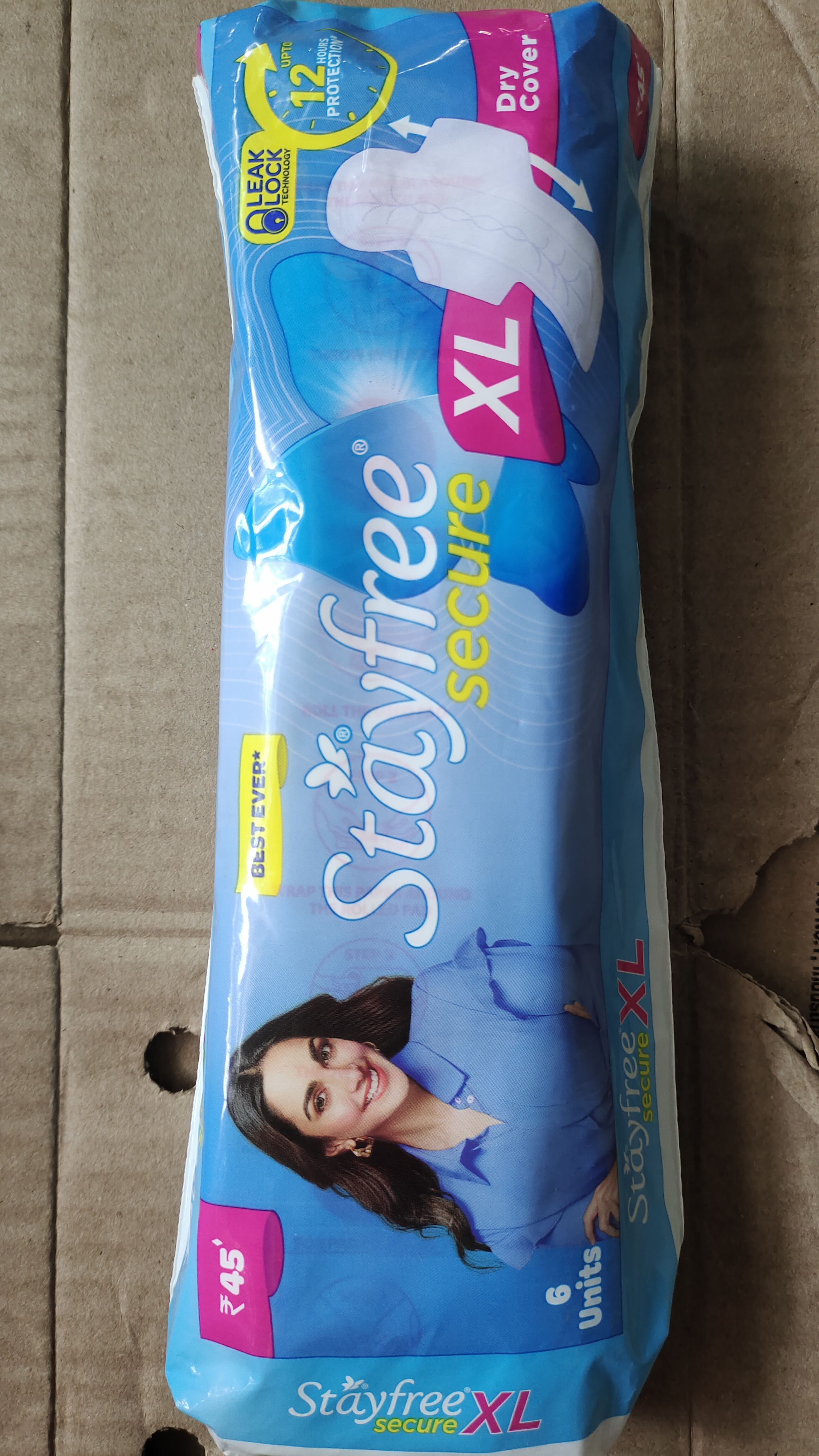 Stayfree secure XL Dry cover 6 pcs