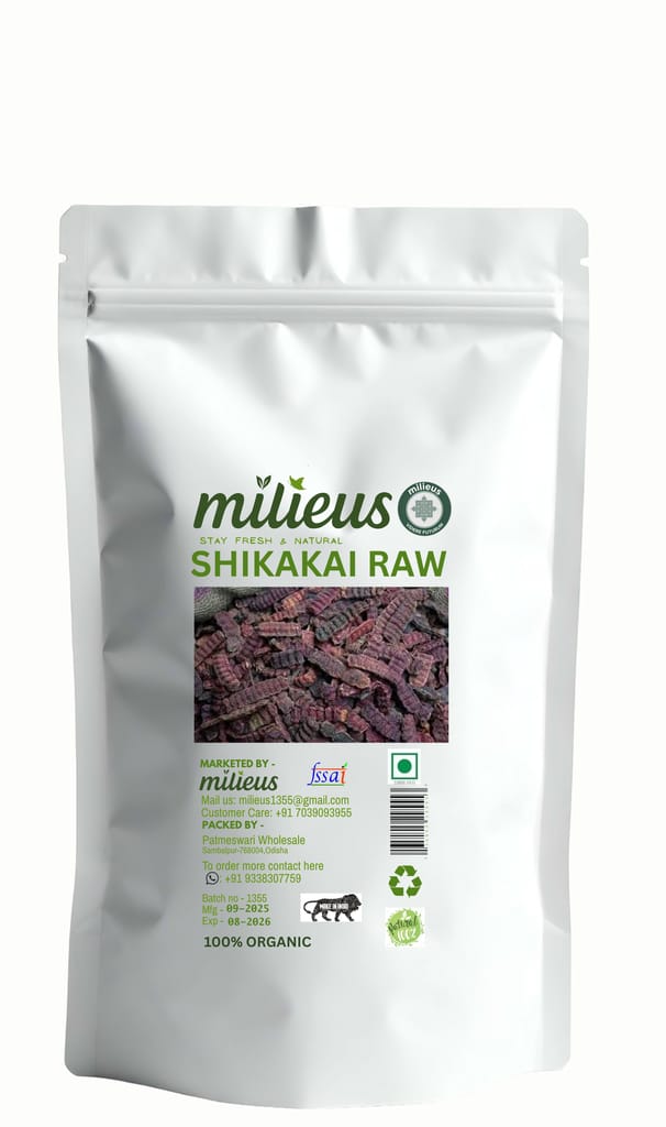 milieus organic shikakai Raw natural