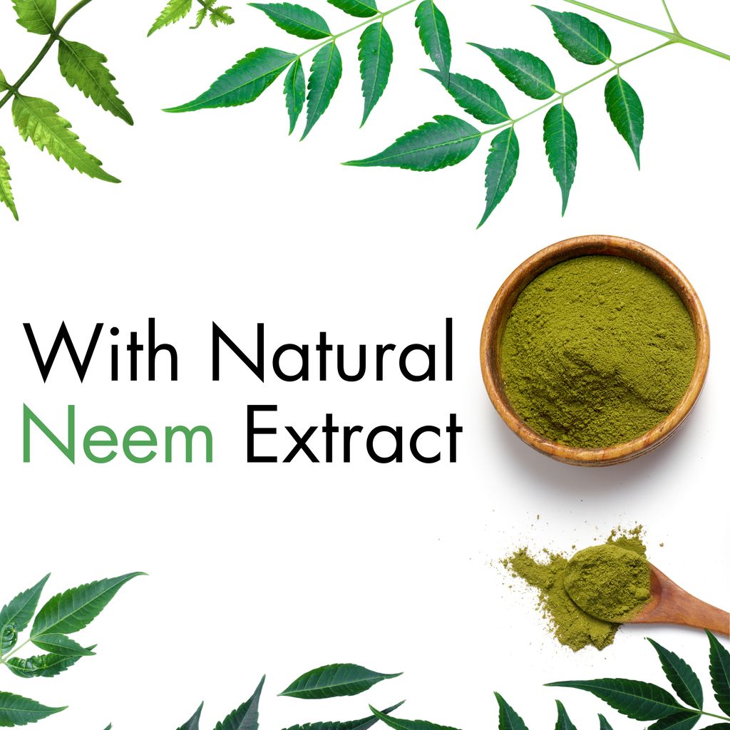 LEvee 100% Natural Neem Face Pack Powder | Pure Organic Neem Leaf Powder for Acne & Pimple Control | No Preservatives, No Chemicals | Deep Cleansing & Skin Brightening Mask | for All Skin Types | 100gm view 2