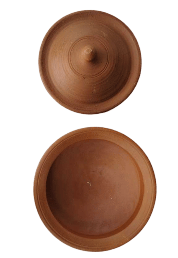 Terracotta Fish Curry Pot view 2