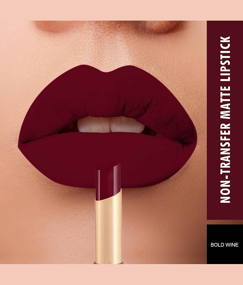 Swiss Beauty Waterproof, Non-Transfer Lipstick (First Love), 2gm view 2