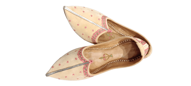 Rajasthani Handmade Leather Mojadi view 2