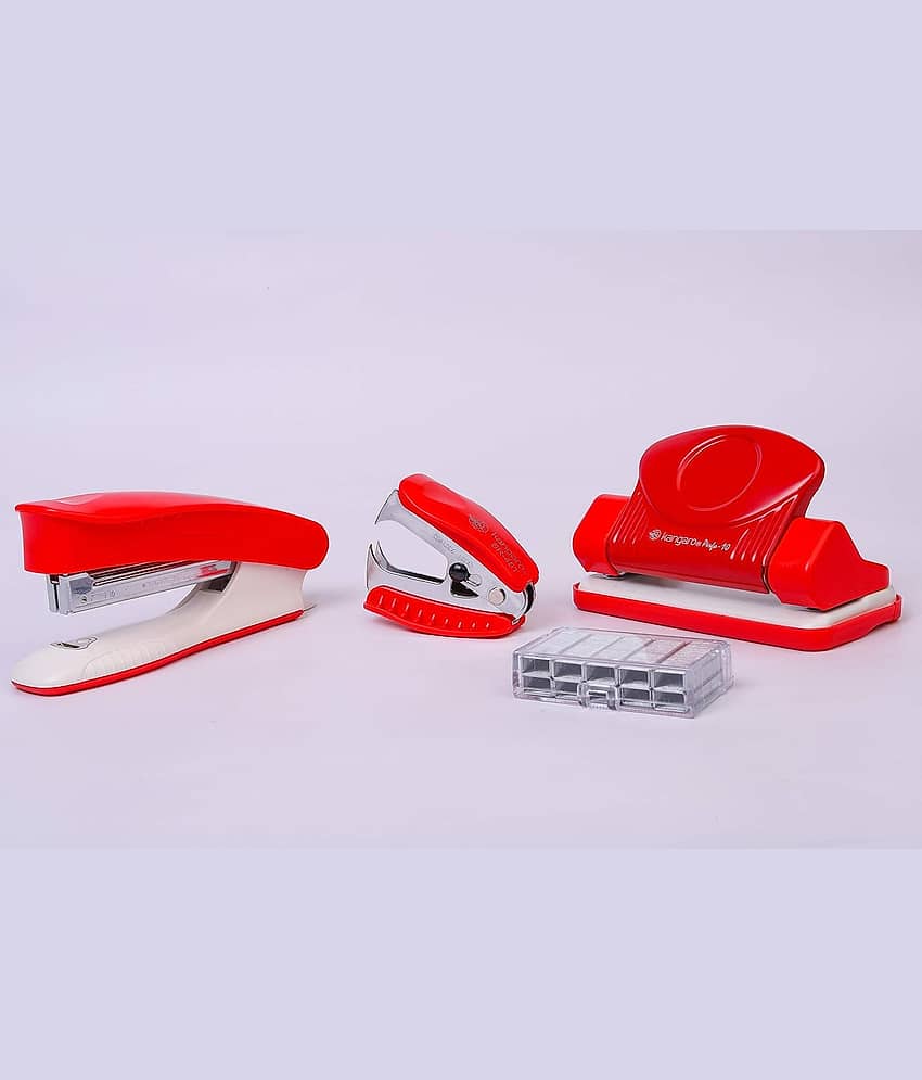 Kangaro Trendy 10/Z4 Manual Staplers - Red view 2