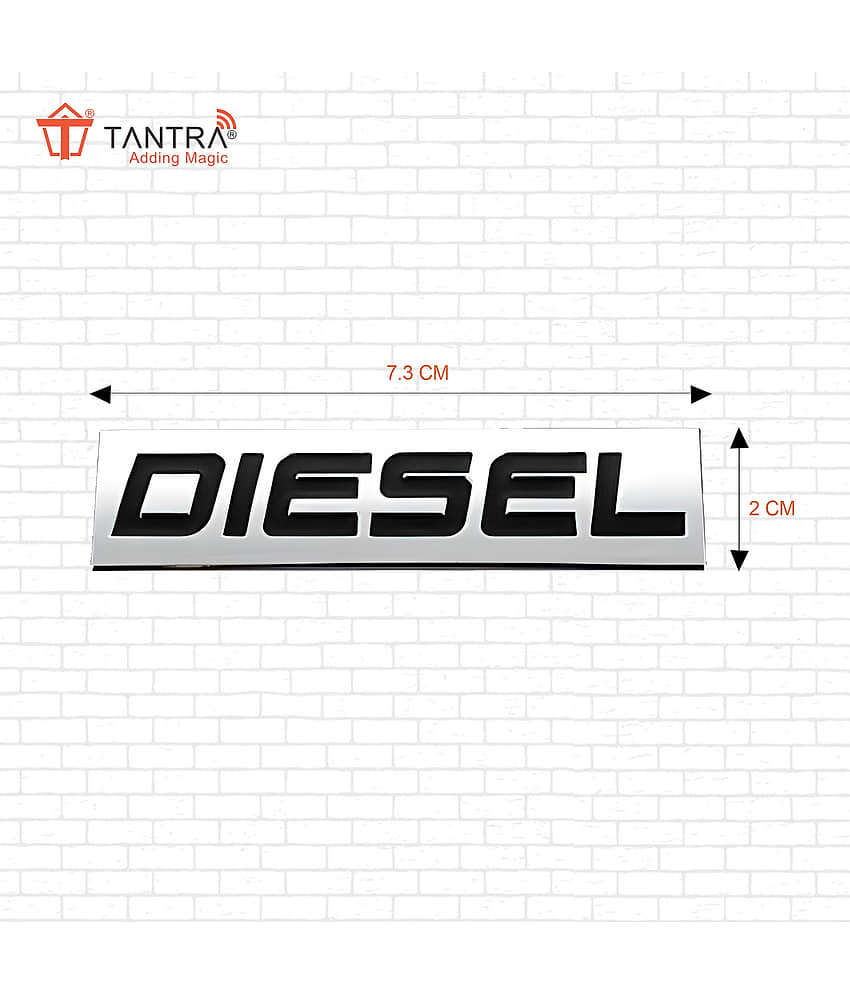 Tantra 3D Logo In Car Sticker view 2
