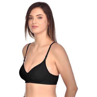 Lambency Black Front Closure Bra view 2